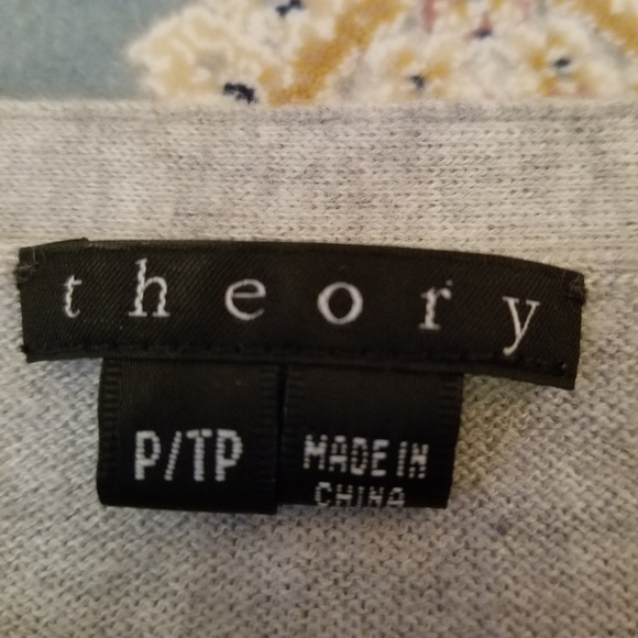 Theory Light Grey Sweater - Picture 2 of 7